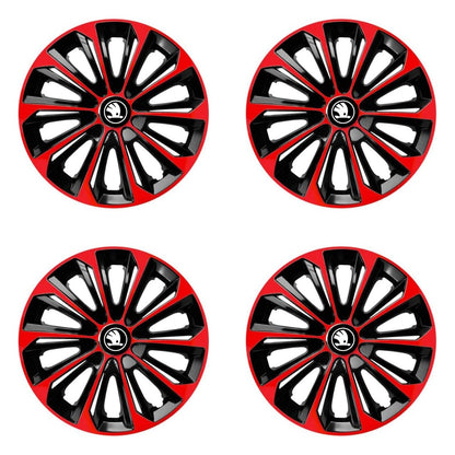 Set 4 capace roti Extra Strong Red R14 Compatibil Cu Skoda Nou