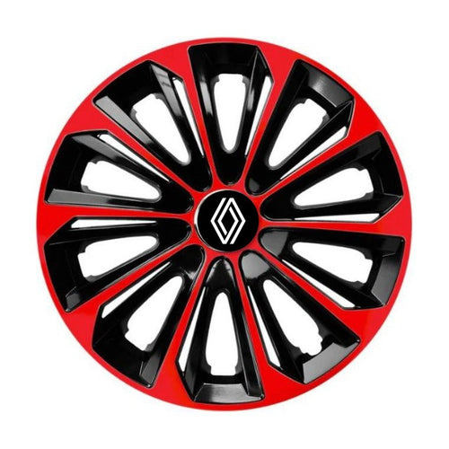 Set 4 capace roti Extra Strong Red R15 Compatibil Cu Renault Nou