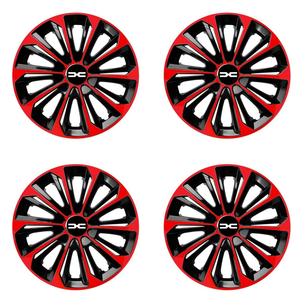 Set 4 capace roti Extra Strong Red R16 Compatibil Cu Dacia Nou