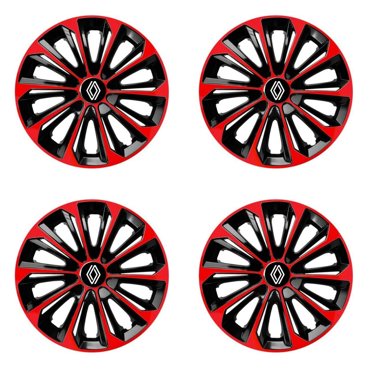 Set 4 capace roti Extra Strong Red R16 Compatibil Cu Renault Nou