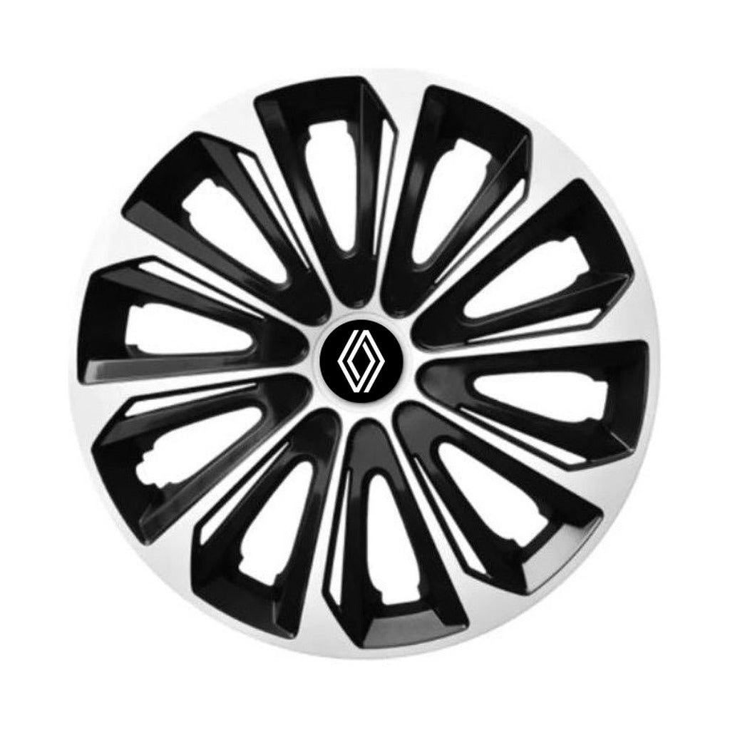 Set 4 capace roti Extra strong silver R15 Compatibil Cu Renault Nou