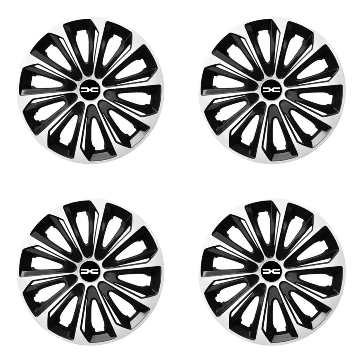 Set 4 capace roti Extra strong silver R16 Compatibil Cu Dacia Nou