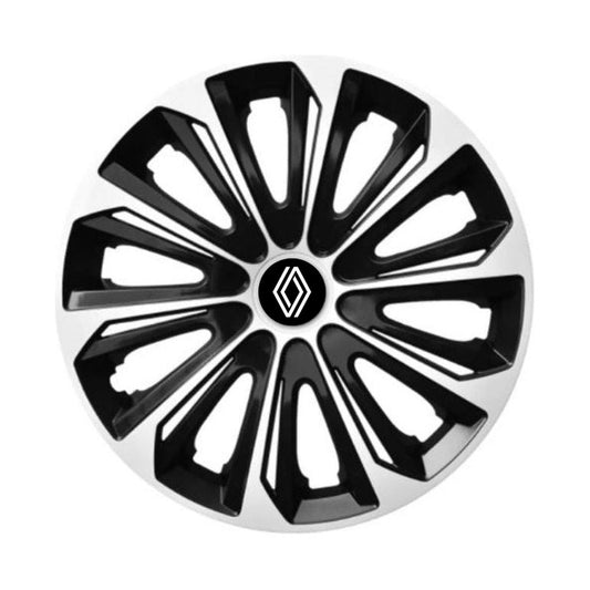 Set 4 capace roti Extra strong silver R16 Compatibil Cu Renault Nou