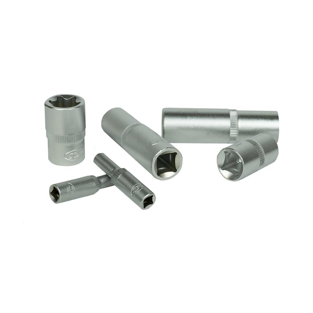 SET 28 TUBULARE TORX SCURTE SI LUNGI JBM