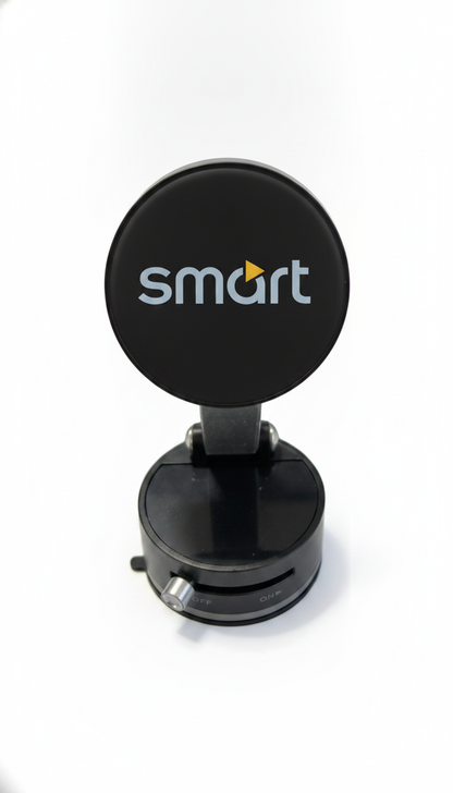 Suport Magnetic Negru cu Ventuza si Brat Reglabil Pentru Adjustable Arm for Smart