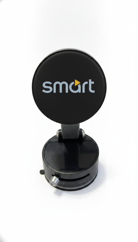 Suport Magnetic Negru cu Ventuza si Brat Reglabil Pentru Adjustable Arm for Smart