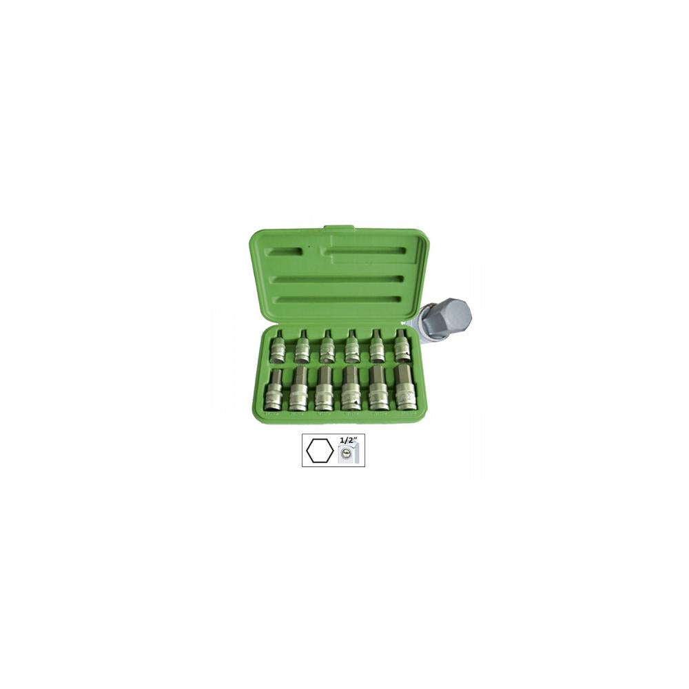 SET DE 12 PIESE 1/2` IMBUSURI HEX. JBM