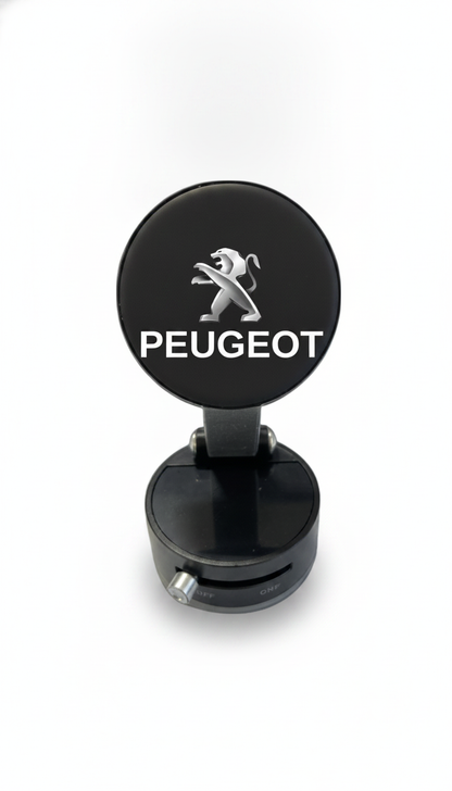 Suport Magnetic Negru cu Ventuza si Brat Reglabil Pentru Peugeot