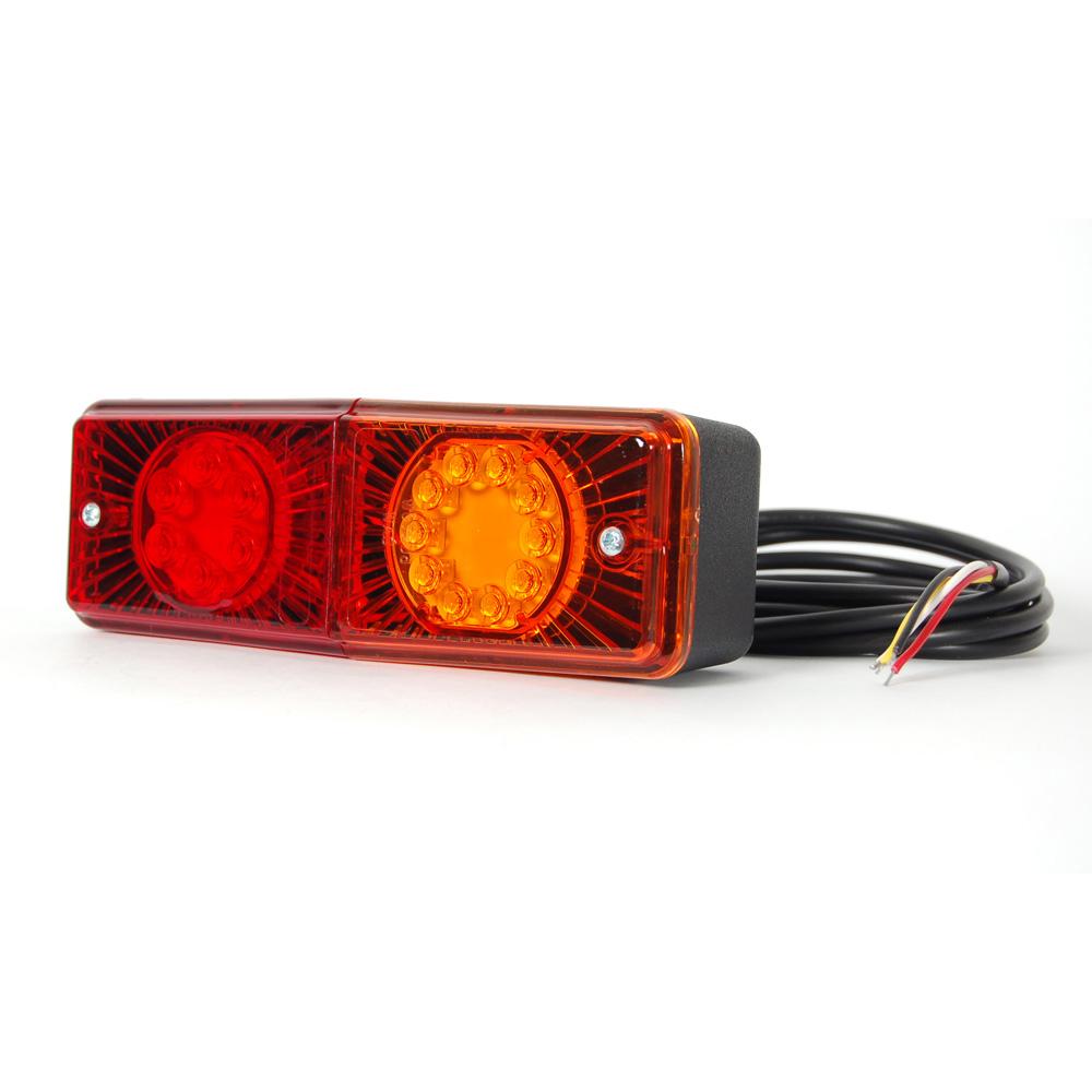 LAMPA MULTIFUNCTIONALA SPATE LED 487WO72UD, 12V-24V, SEMNALIZARE / STOP / POZITIE WAS