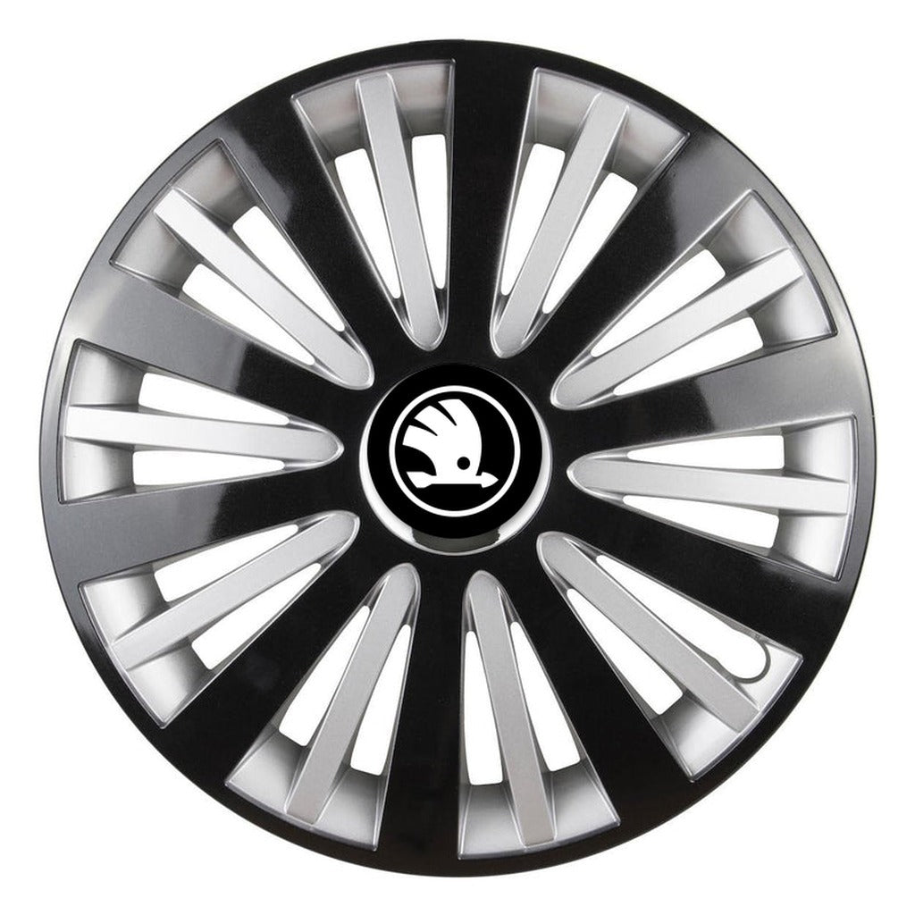 Set 4 Capace Roti, potrivite jantelor de R14, pentru Skoda Nou, model falcon dual