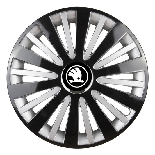 Set 4 Capace Roti, potrivite jantelor de R14, pentru Skoda Nou, model falcon dual