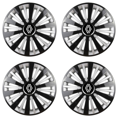 Set 4 Capace Roti, potrivite jantelor de R15, pentru Renault Nou, model falcon dual