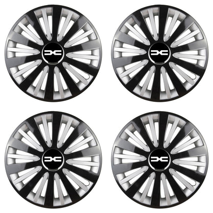 Set 4 Capace Roti, potrivite jantelor de R16, pentru Dacia Nou, model falcon dual