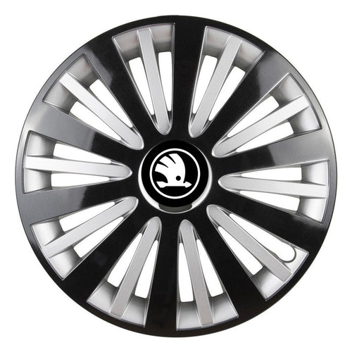Set 4 Capace Roti, potrivite jantelor de R16, pentru Skoda Nou, model falcon dual