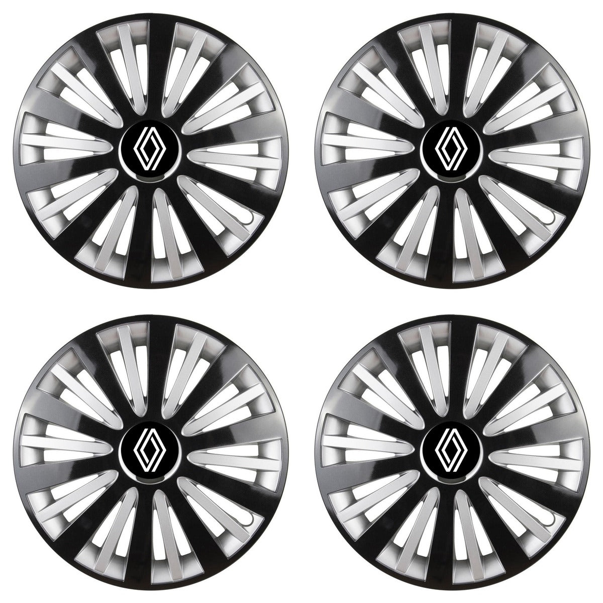 Set 4 Capace Roti, potrivite jantelor de R16, pentru Renault Nou, model falcon dual