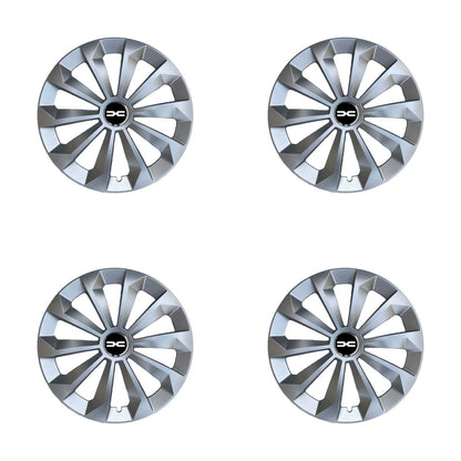 Set 4 Capace Roti 16 inchi (R16) Fame Gri, Compatibile Cu Dacia Nou