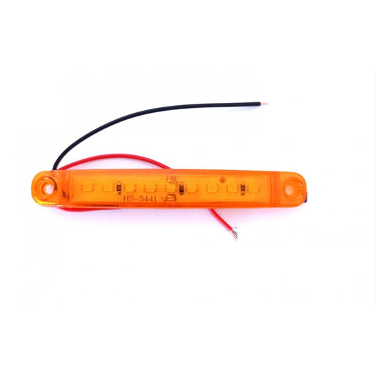 Lampa auto laterala 24 V galbena