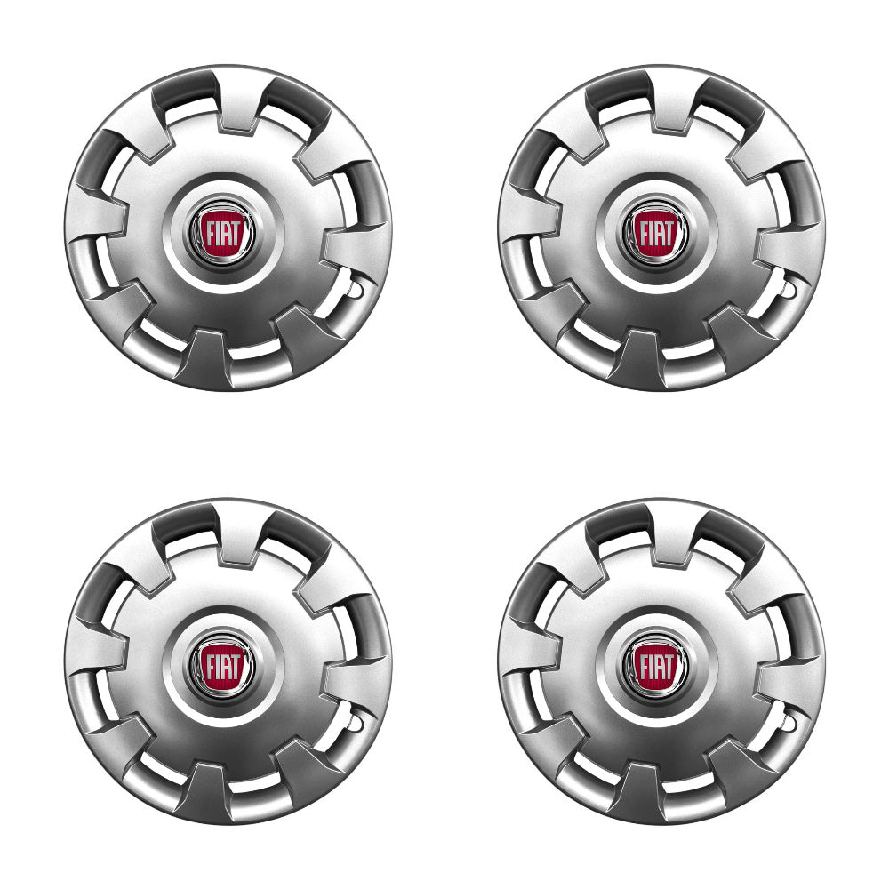 Set 4 capace roti 15 inchi (R15) compatibile FIAT, Model - 303