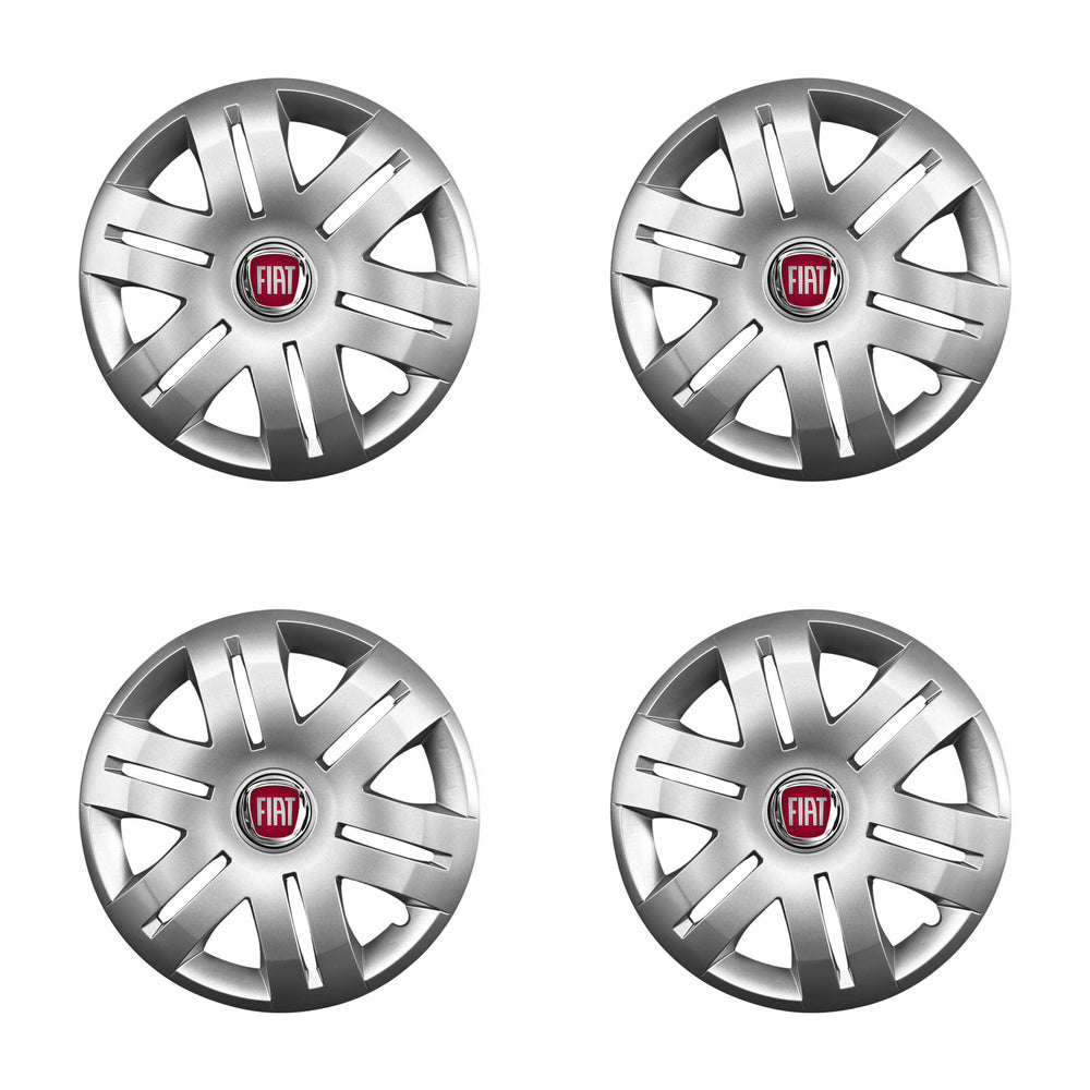 Set 4 capace roti potrivite jantelor de 16 inch compatibile gama FIAT model - 406