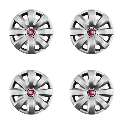Set 4 capace roti potrivite jantelor de 15 inch compatibile gama Fiat, model - 321