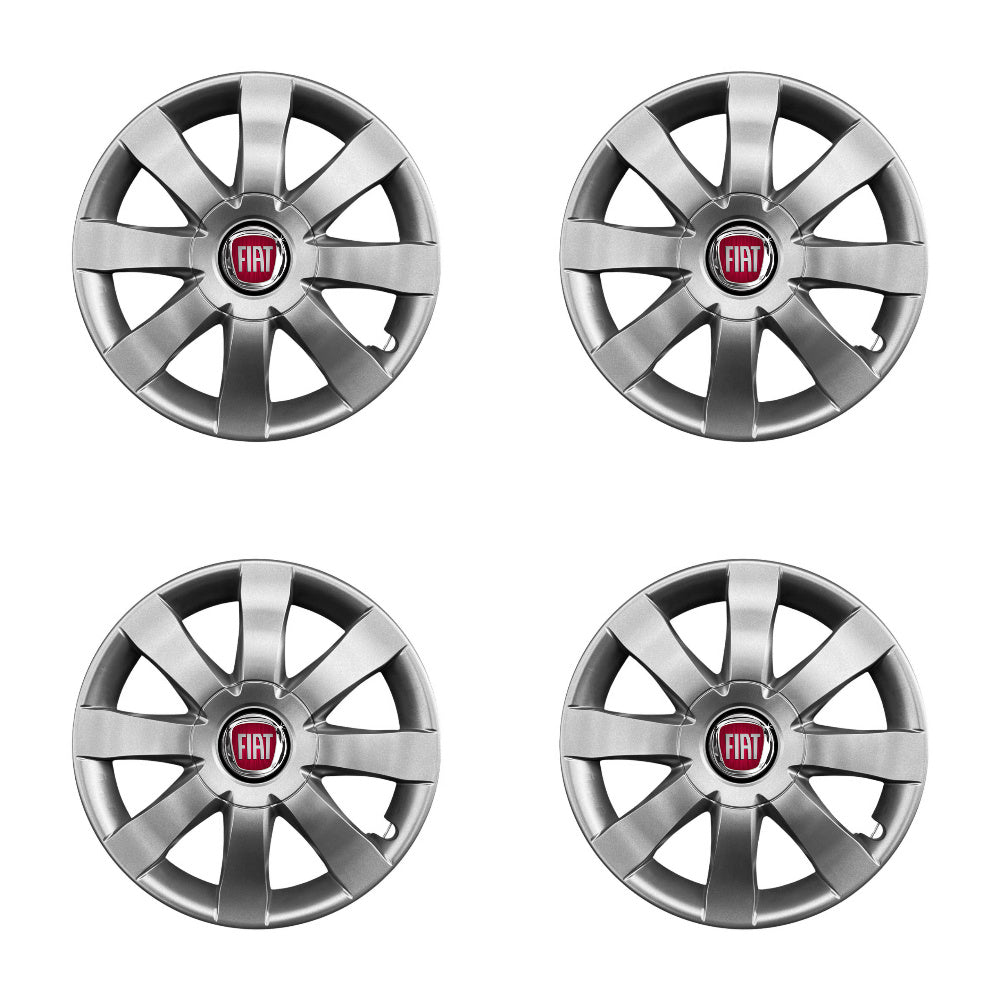 Set 4 capace roti potrivite jantelor de 15 inch compatibile gama FIAT model - 323