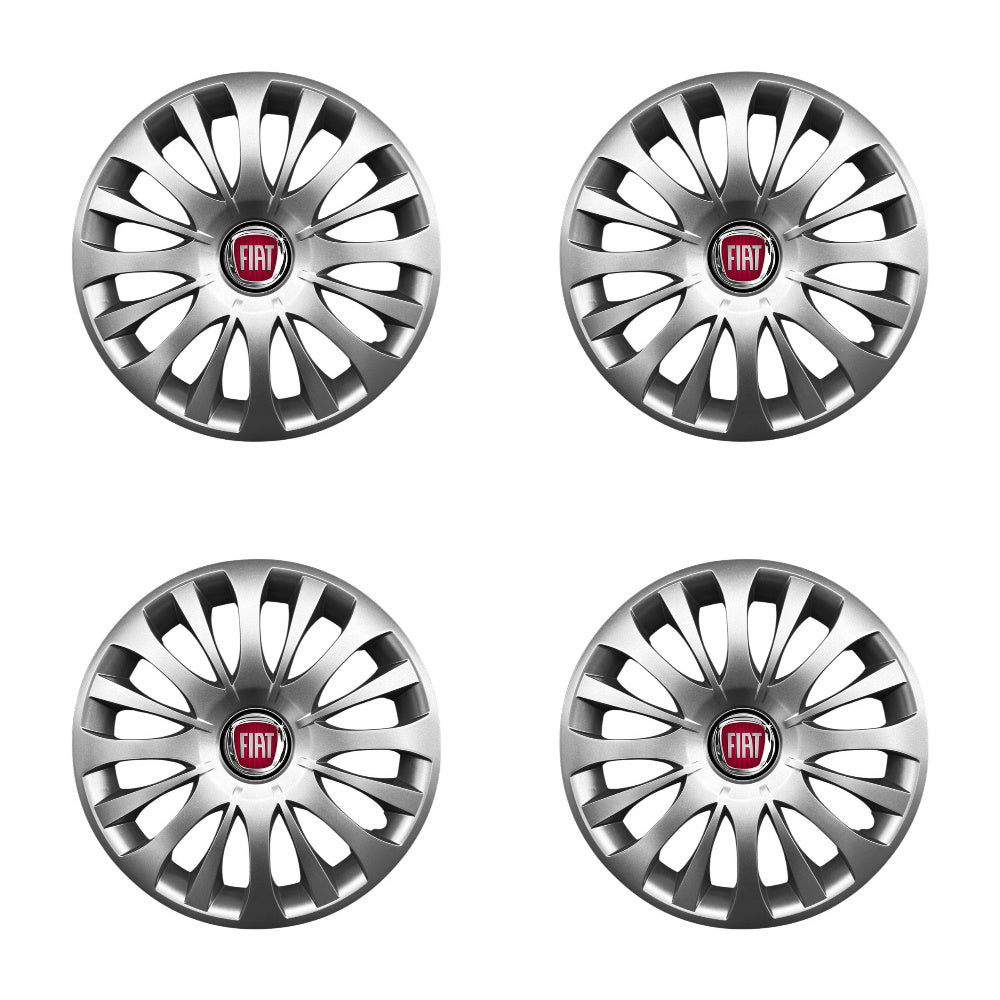 Set 4 capace roti potrivite jantelor de 15 inch compatibile gama FIAT model - 329