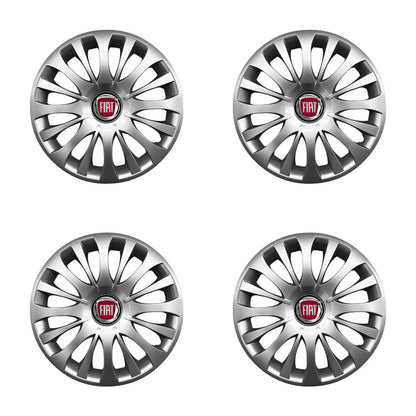 Set 4 capace roti potrivite jantelor de 15 inch compatibile gama FIAT model - 329
