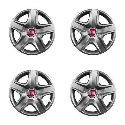 Set 4 capace roti 16 inchi (R16) compatibile FIAT, Model - 418