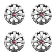 Set 4 capace roti potrivite jantelor de 15 inch compatibile Fiat, Model - 316