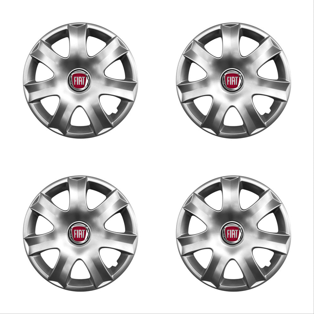 Set 4 capace roti potrivite jantelor de 14 inch compatibile gama FIAT model - 223