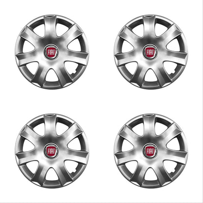 Set 4 capace roti potrivite jantelor de 14 inch compatibile gama FIAT model - 223