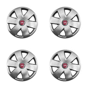 Set 4 capace roti potrivite jantelor de 15 inch compatibile Fiat, Model - 308