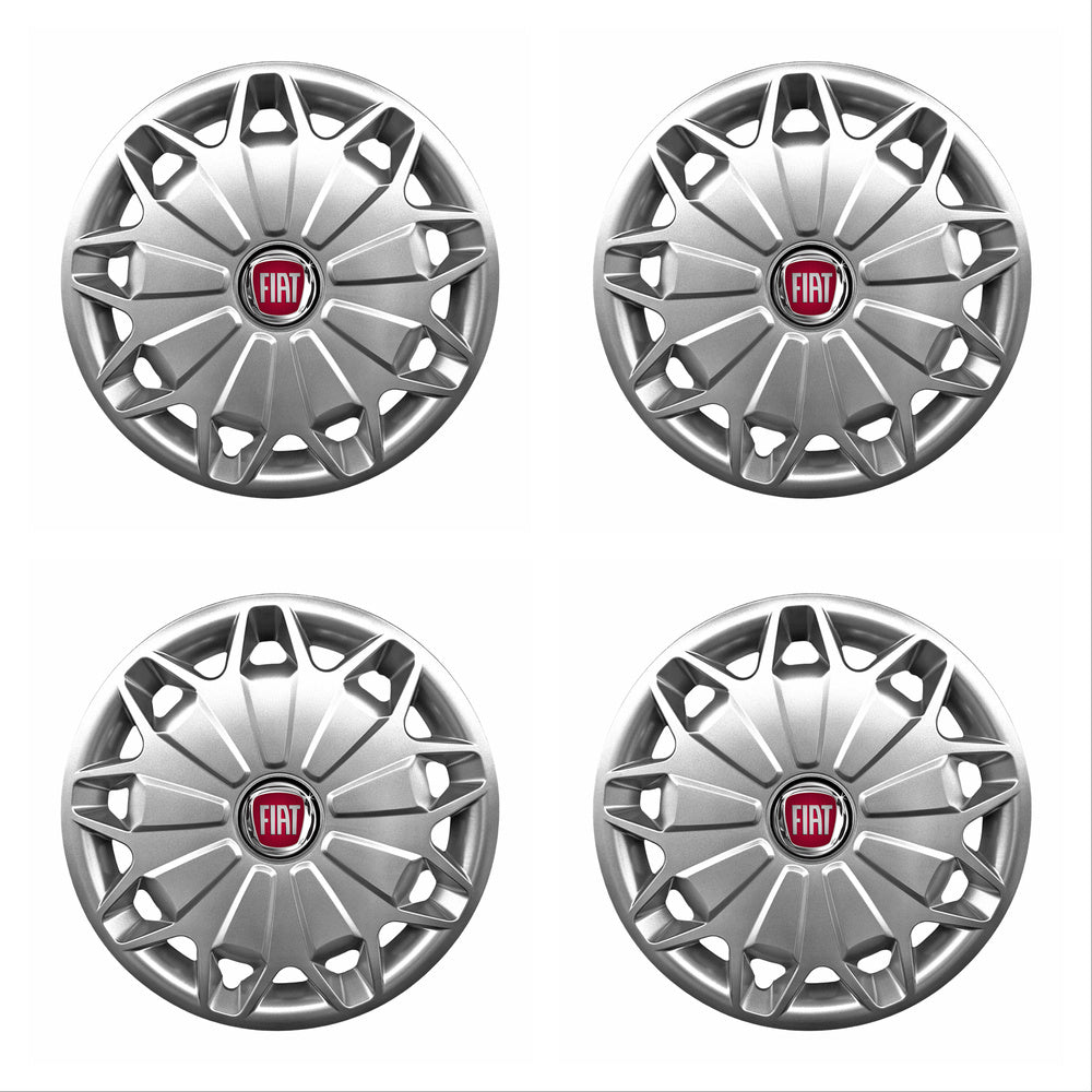 Set 4 capace roti potrivite jantelor de 16 inch compatibile gama Fiat model - 419