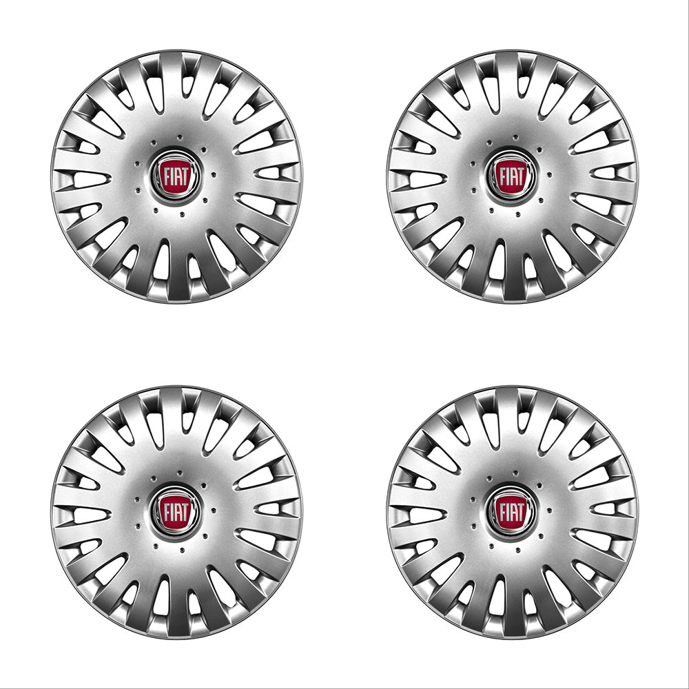 Set 4 capace roti 14 inchi (R14) compatibile gama FIAT model - 211