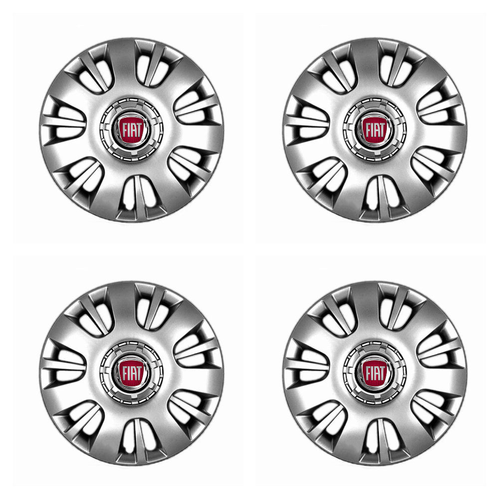 Set 4 capace roti potrivite jantelor de 16 inch compatibile gama FIAT model - 407