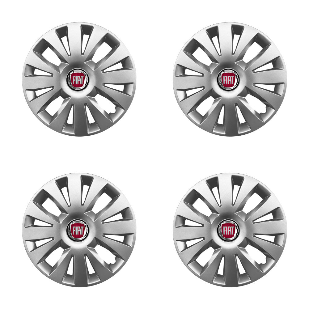 Set 4 capace roti potrivite jantelor de 15 inch compatibile gama FIAT model - 324