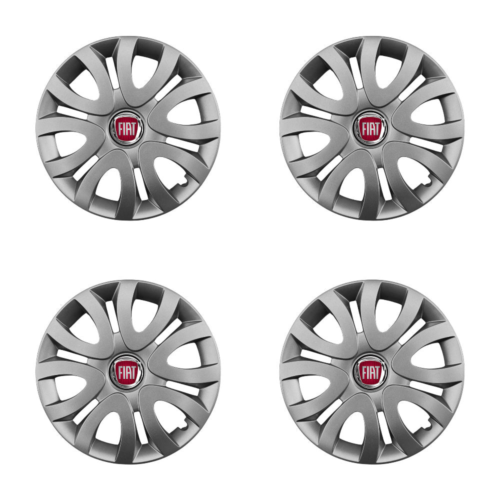 Set 4 capace roti potrivite jantelor de 15 inch compatibile gama FIAT model - 330