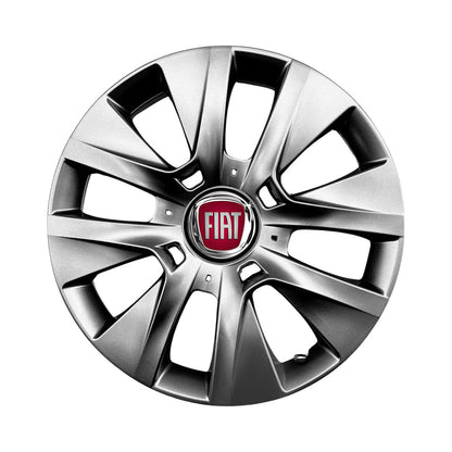 Set 4 capace roti potrivite jantelor de 15 inch compatibile Fiat, Model - 334