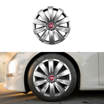 Set 4 capace roti 14 inchi (R14) compatibile Fiat, Model - 226