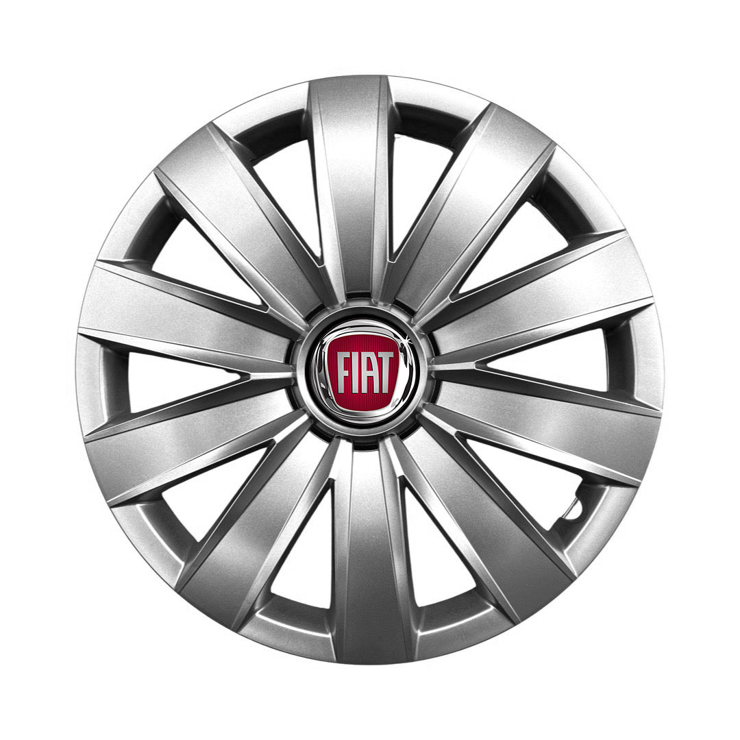 Set 4 capace roti 14 inchi (R14) compatibile Fiat, Model - 226