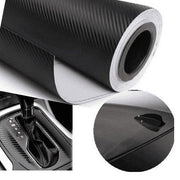 Folie autocolant Carbon 3D Neagra , iesire in relief, 63 x 50 cm