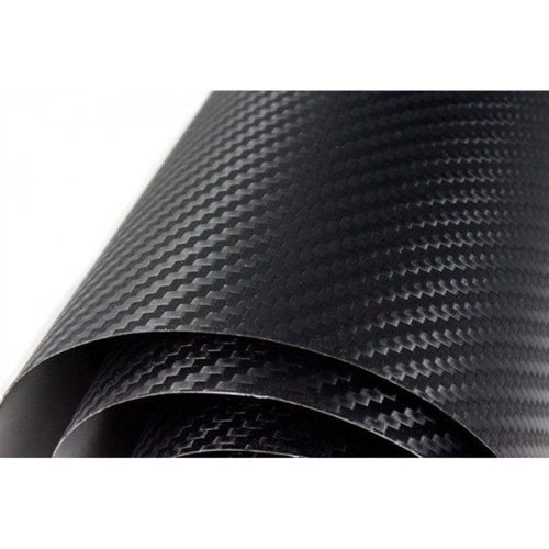 Folie carbon auto 3D, 1 x 1.27 M, Negru