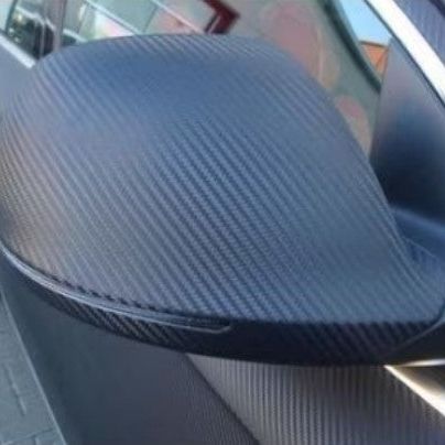 Folie carbon auto 3D, 2 x 1.27 M, Negru