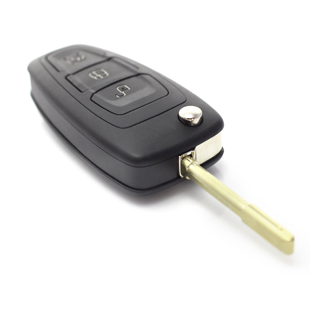 Ford - Carcasa tip cheie briceag cu 3 butoane
