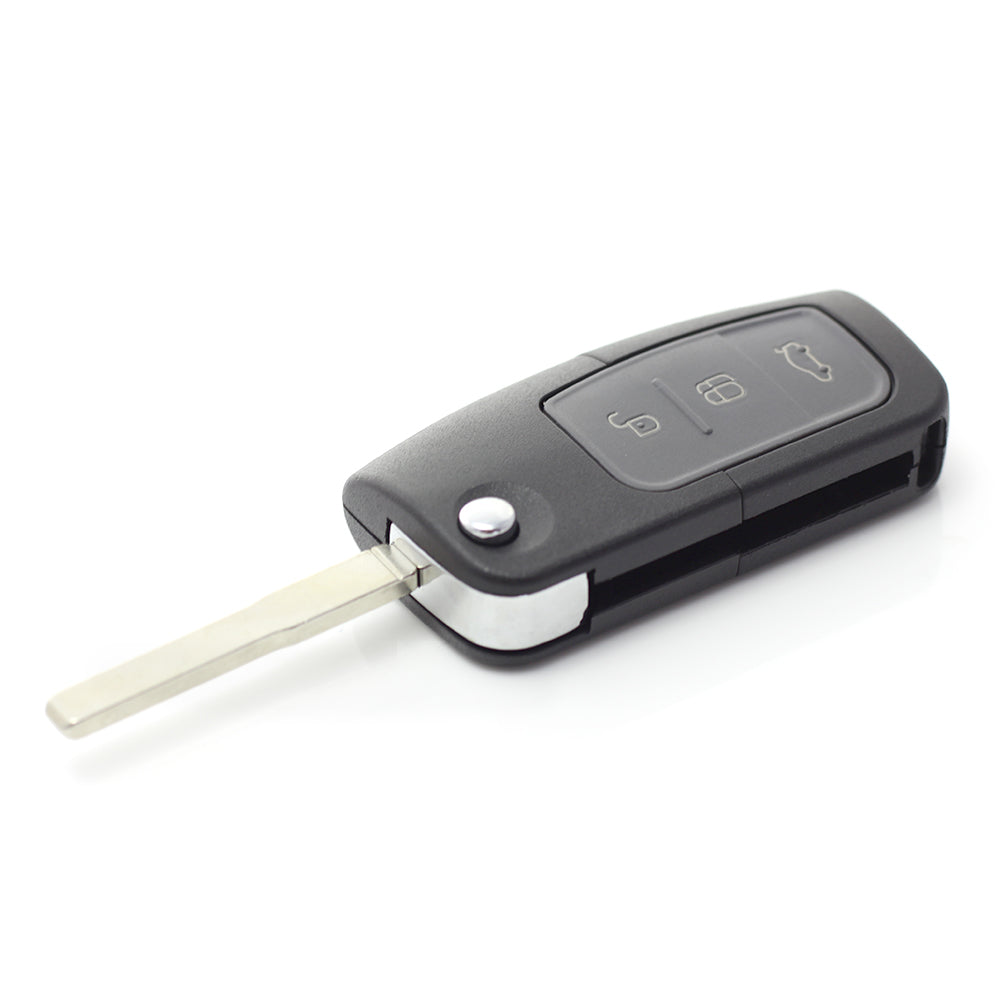 Ford - Carcasa tip cheie briceag cu 3 butoane