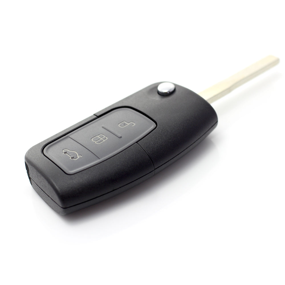 Ford - Carcasa tip cheie briceag cu 3 butoane