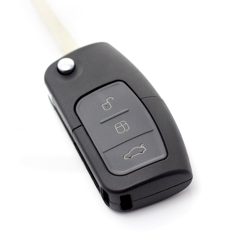 Ford - Carcasa tip cheie briceag cu 3 butoane