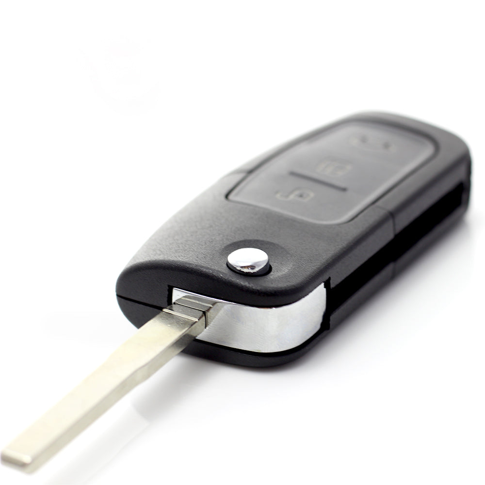 Ford - Carcasa tip cheie briceag cu 3 butoane