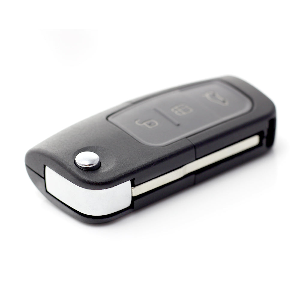 Ford - Carcasa tip cheie briceag cu 3 butoane