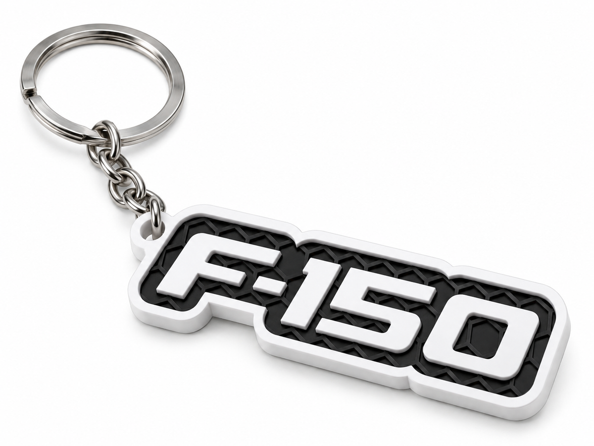 Breloc auto Ford F-150 cu lanț și inel